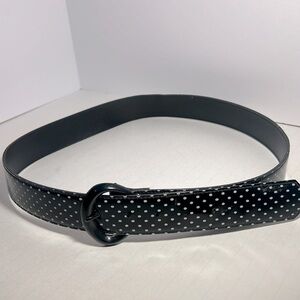 Belt polka dots 1950 style. Vintage